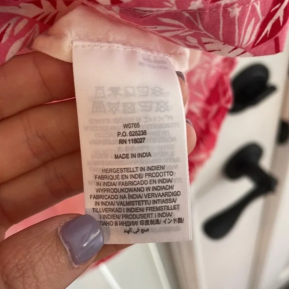 Boden Antonia Cotton Shirt Dress Azalea - Picture 5 of 7